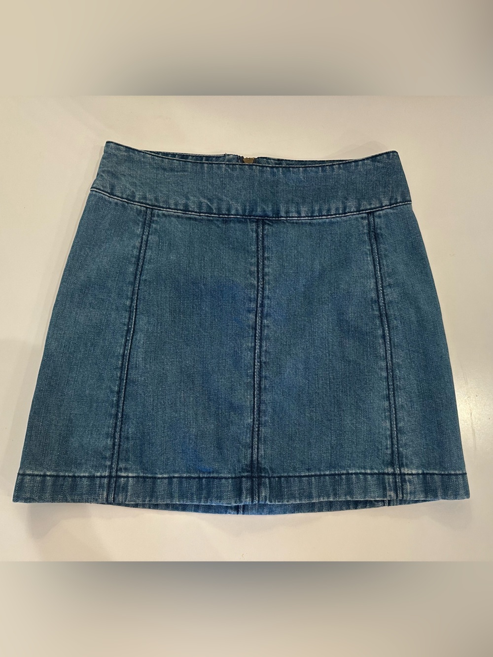 Free People size 0 denim skirt